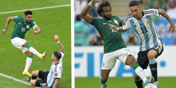 সৌদি আরব দেখালো আর্জেন্টিনাকে ব্রাজিল ফুল !