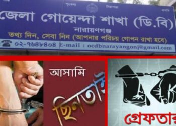 মাদকসহ আসামী ছিনতাই : ডিবির আহত ৬, আটক ৬