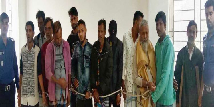 বন্দরে বিভিন্ন ওয়ারেন্টে গ্রেপ্তার-১৩