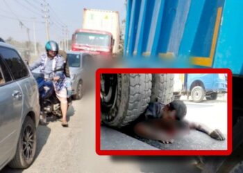 রূপগঞ্জে ট্রাক চাপায় টমটম চালক নিহত