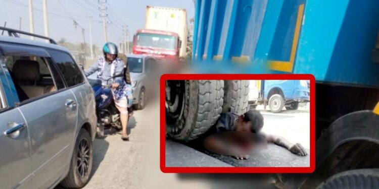 রূপগঞ্জে ট্রাক চাপায় টমটম চালক নিহত