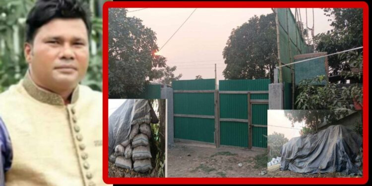 বন্দরে সাবেক চেয়ারম্যান মাছুমের অবৈধ ব্যাটারি কারখানা