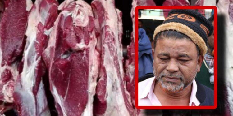 ফতুল্লায় মরা গরুর মাংসসহ কসাই হালিম গ্রেপ্তার