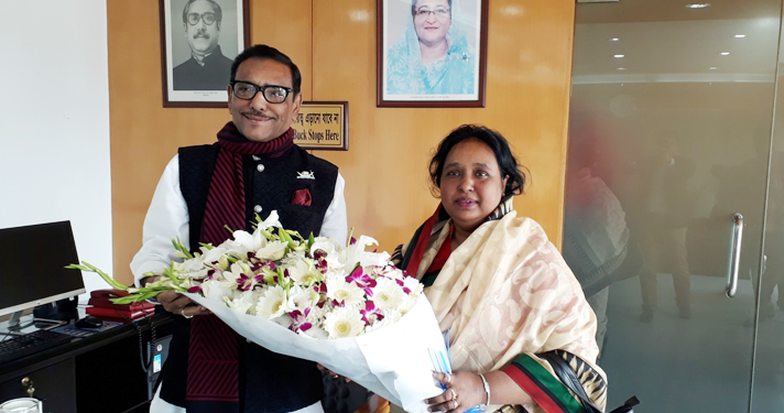 “আইভী মন খারাপ কেন ?” প্রশ্ন ওবায়দুল কাদেরের