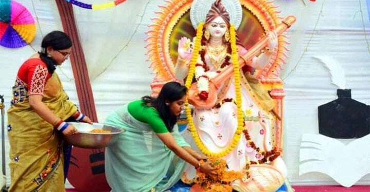 আজ সরস্বতী পূজা