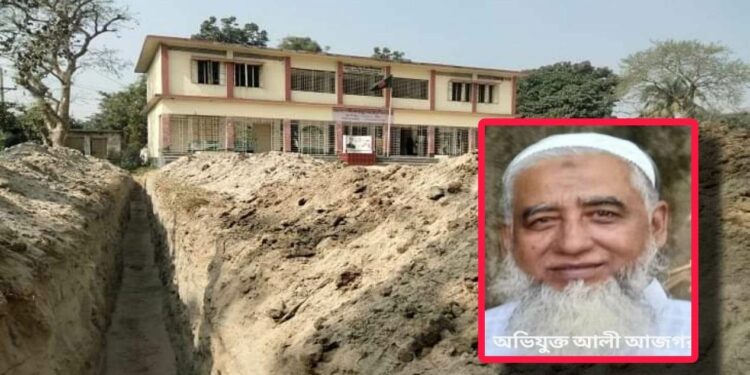 সোনারগাঁয়ে বিএনপি নেতার কান্ড : স্কুলে জমিও দখল !