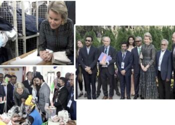 নারায়ণগঞ্জে ঘুরে গেলেন বেলজিয়ামের রানি