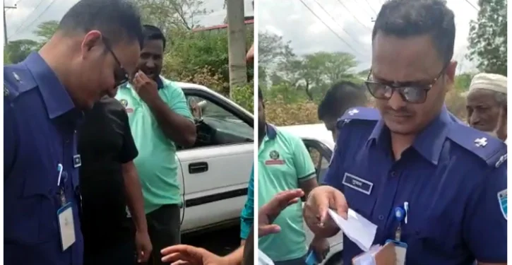 এএসআই সুমনের কান্ড : ক্রসফায়ারের ভয় দেখিয়ে চাঁদা দাবি