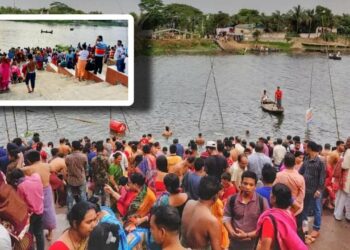 আজ লাঙ্গলবন্দ ব্রহ্মপুত্রে মহা অষ্টমীর স্নানোৎসব শুরু