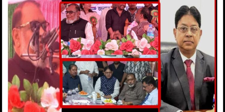 স্বাধীনতা দিবসের প্রাক্কালে রাজাকারপুত্রের বগলদাবায় মন্ত্রী – এমপি !