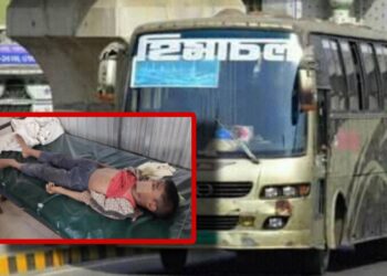 হিমাচল বাসের চাপায় ফতুল্লায় অজ্ঞাত শিশুর মৃত্যু