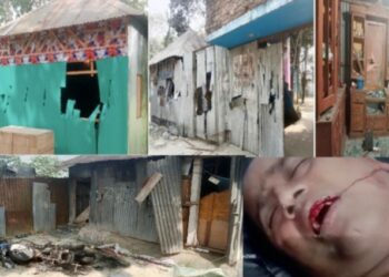 আড়াইহাজারে নির্বাচনী বিরোধে ১০ বাড়ী ভাংচুর, অগ্নিসংযোগ