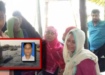 শীতলক্ষ্যায় বাল্কহেডের ধাক্কায় নিখোঁজ সুমন শেখের লাশ উদ্ধার