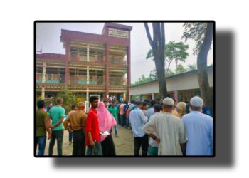 গুঞ্জন, প্রত্যাশা ও শংকা নিয়ে আড়াইহাজারের ভোট শুরু