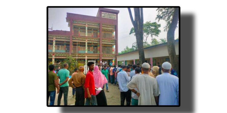 গুঞ্জন, প্রত্যাশা ও শংকা নিয়ে আড়াইহাজারের ভোট শুরু