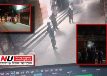 রাতজাগা পুলিশের কারণে ভয়াবহ অগ্নিকান্ড থেকে রক্ষা স্বর্ণপট্টি
