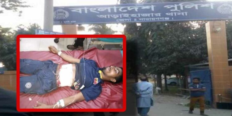 ‘মহিষের পায়ে দারোগার ছোড়া গুলি যুবকের পেটে !’