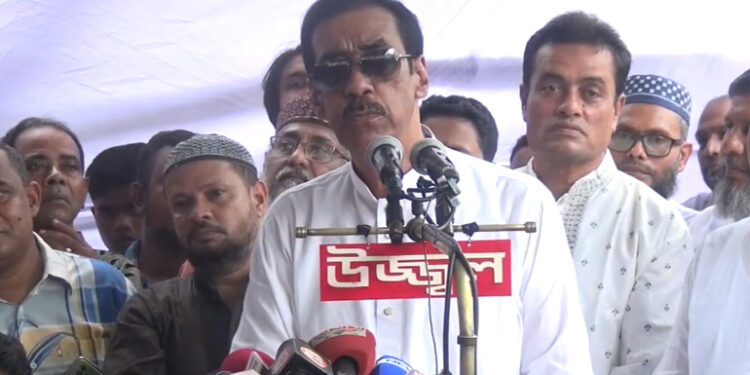 শামীম ওসমানের চ্যালেঞ্জ : ‘আল্লাহর কসম, বিএনপি ক্ষমতায় আসবে না’