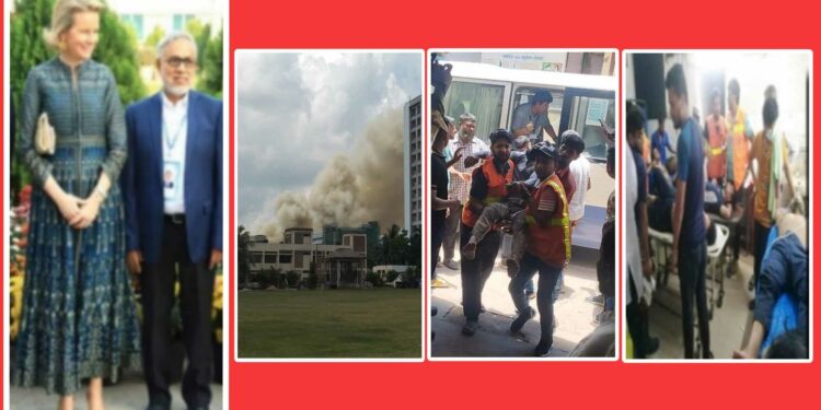 সেই ফকির এপারেলসে আগুন, আহত ৩৪ শ্রমিক