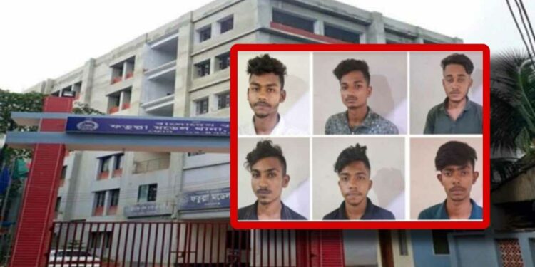 মুক্তিপণের দাবিতে কিশোরকে আটক-নির্যাতন, গ্রেফতার ৬