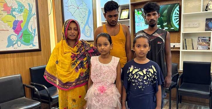 আড়াইহাজারে অপহৃত দুই শিশু উদ্ধার, নারীসহ গ্রেপ্তার ৩