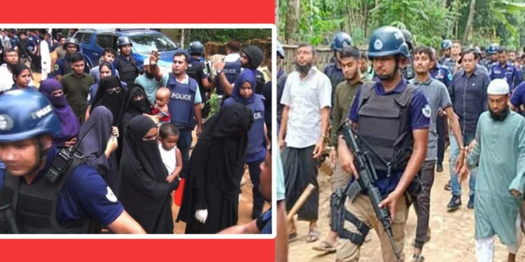 কুলাউড়ার জঙ্গি আস্তানা : ফতুল্লার খায়রুলসহ আটক ১৩