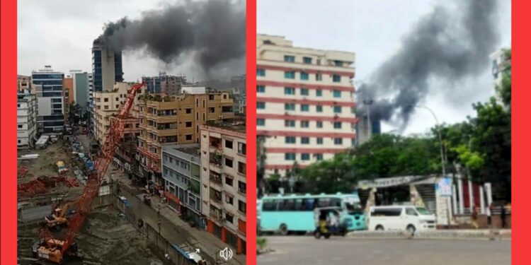 পলাতক মালিক পক্ষ ! প্যারাডাইস ভবনে রহস্যজনক আগুন