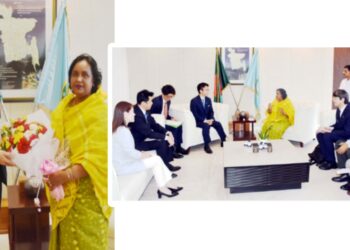 নাসিক উন্নয়ন : আইভীর সঙ্গে জাপানের প্রতিনিধি দলের সাক্ষাত