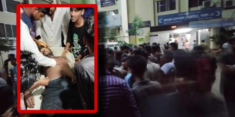 মধ্যরাতে নারায়ণগঞ্জ শহরে অটো চালক খুন !