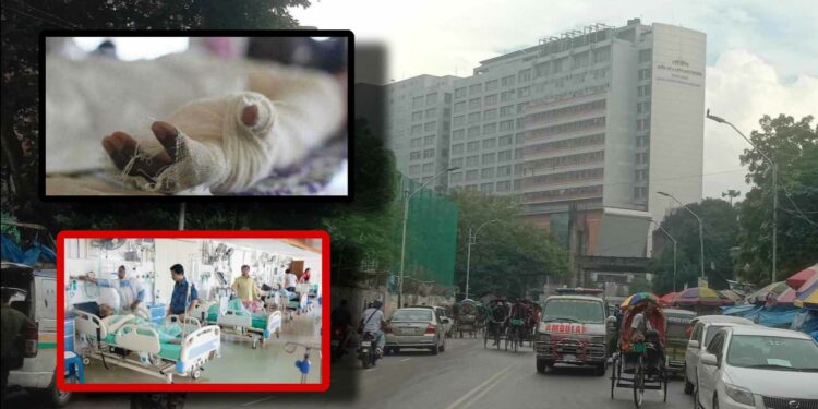 আড়া্হাজারে গ্যাস বিস্ফোরণ : নিহত ১, ভর্তি দগ্ধ ৩