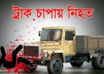 ট্রাকের চাপায় অটোরিক্সা : কাঁচামাল ব্যবসায়ীর মৃত্যু