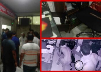 জেলা প্রশাসনের মার্কেটে দূর্ধর্ষ চুরি !