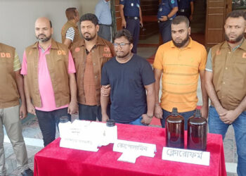 নারায়ণগঞ্জে ‘শয়তানের নি:শ্বাস’ গ্রুপের ২ সদস্য গ্রেফতার