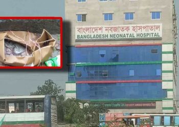 ফতুল্লায় ঠোঙ্গায় শিশুর লাশ