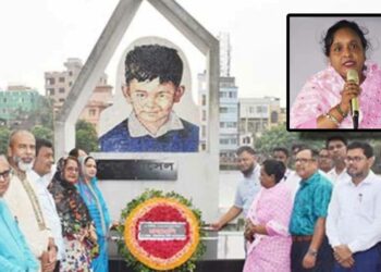 শোক শ্রদ্ধায় নিজ হাতে তৈরী ‘রাসেল পার্কে’ নৌকায় ভোট  প্রার্থনা আইভীর