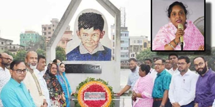 শোক শ্রদ্ধায় নিজ হাতে তৈরী ‘রাসেল পার্কে’ নৌকায় ভোট  প্রার্থনা আইভীর