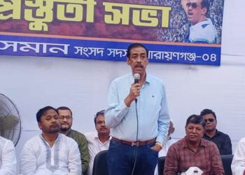 ‘দৈন্যদশায় বিএনপি, নাকে খত দিয়ে নির্বাচনে আসবে !’-শামীম ওসমান