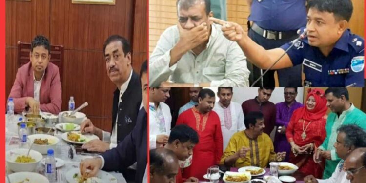 সেই হারুনের দপ্তরে আবরো শামীম ওসমানের মধ্যাহ্নভোজ !