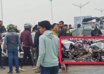 রূপগঞ্জের পূর্বাচলে দুই প্রাইভেটকারের সংঘর্ষ, নিহত ৪