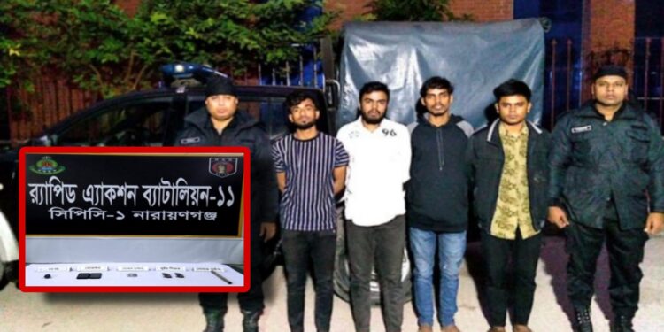 নগরীর চিহ্নিত দুর্ধর্ষ ১০ কিশোর গ্যাং সদস্য গ্রেফতার