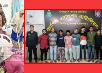 রূপগঞ্জে শিক্ষিকার ঘরে পেট্রোলে আগুন দিয়ে হত্যায় গ্রেপ্তার ৮