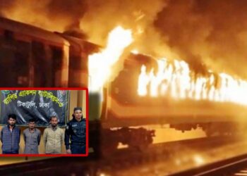 ট্রেনে আগুন নাশকতা : ফতুল্লায় অভিযান-গ্রেপ্তার