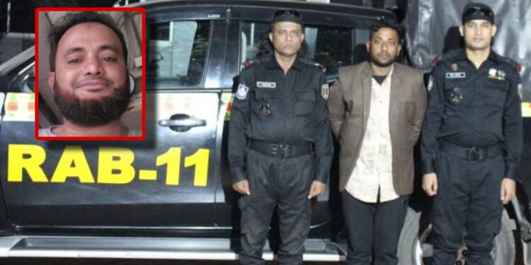 সোনারগাঁয়ে যুবলীগ নেতা হত্যায় মূল আসামী রানা গ্রেপ্তার