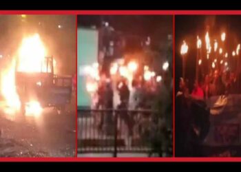 শহর-ফতুল্লা ও রূপগঞ্জে বিএনপির মিছিল আগুন, গ্রেপ্তার ২