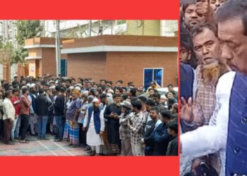 শামীম ওসমানের কাছে হকার চাঁদাবাজদের দাবী