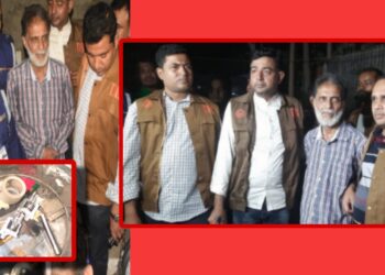 না,গঞ্জ ডিবির চমক : অস্ত্র ও অস্ত্রের কারখানাসহ মূল হোতা আটক