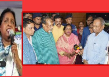 জুতার মালা পরানো সেই রাজাকারপুত্রের পাশে এবার এমপি মেয়র !