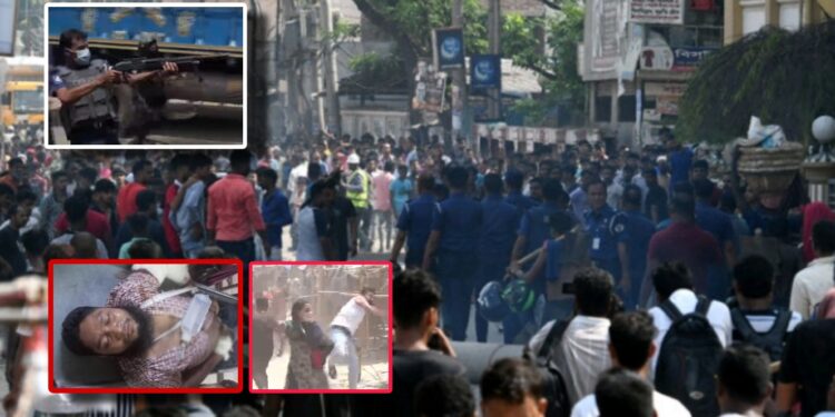 সানীকান্ডে রণক্ষেত্র শিল্পাঞ্চল : গুলিবিদ্ধসহ আহত অর্ধশতাধিক