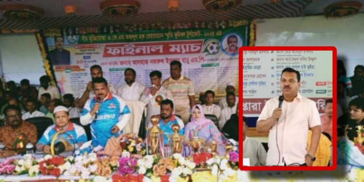 ‘তিনি আইন প্রণেতা, তিনিই আইন মানেন না !’