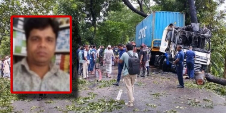 আড়াইহাজারে মর্মান্তিক দূর্ঘটনায় ফারুকের মৃত্যু